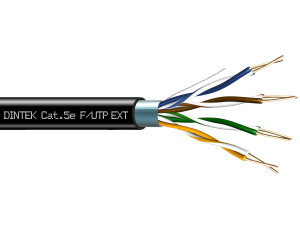 PowerPRO 4P Cat.5e F/UTP 24AWG PE Cable - Black